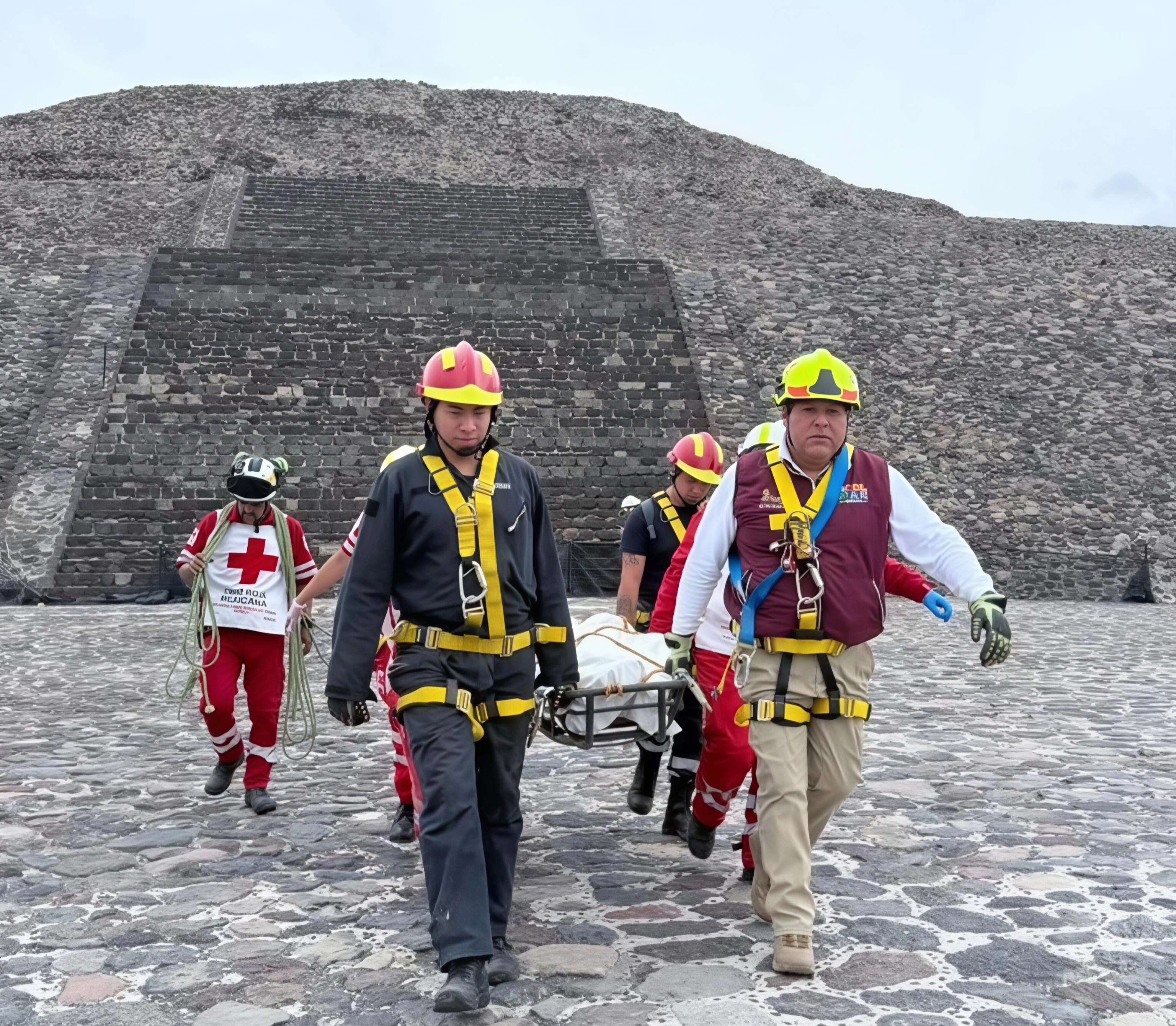 Son 13 los heridos por el "loco" de Teotihuacán