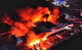 Incendio en bodega de Segalmex en Zacatecas