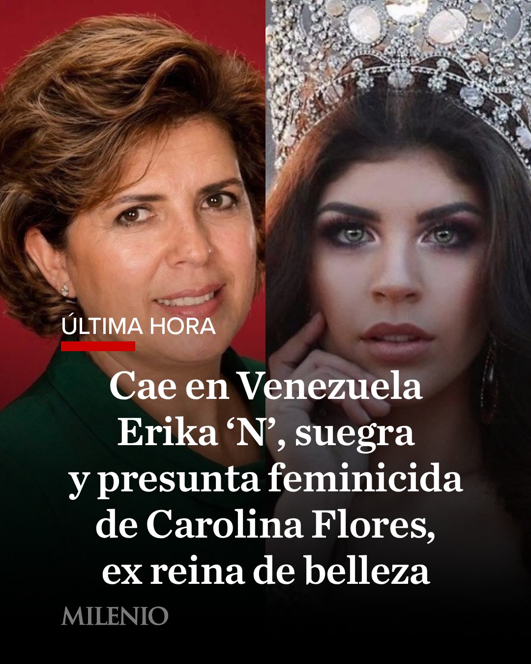 Cae en Venezuela la presunta feminicida de la exreina de belleza