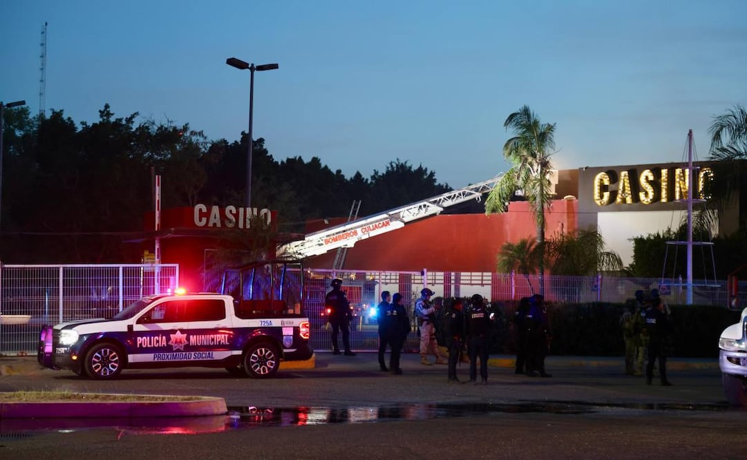 Incendian casino en Culiacán; una persona muerta