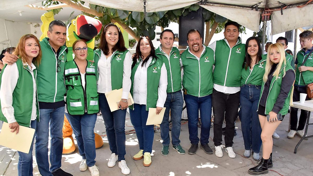 Candidatas y candidatos del Verde en Coahuila se hacen el antidoping