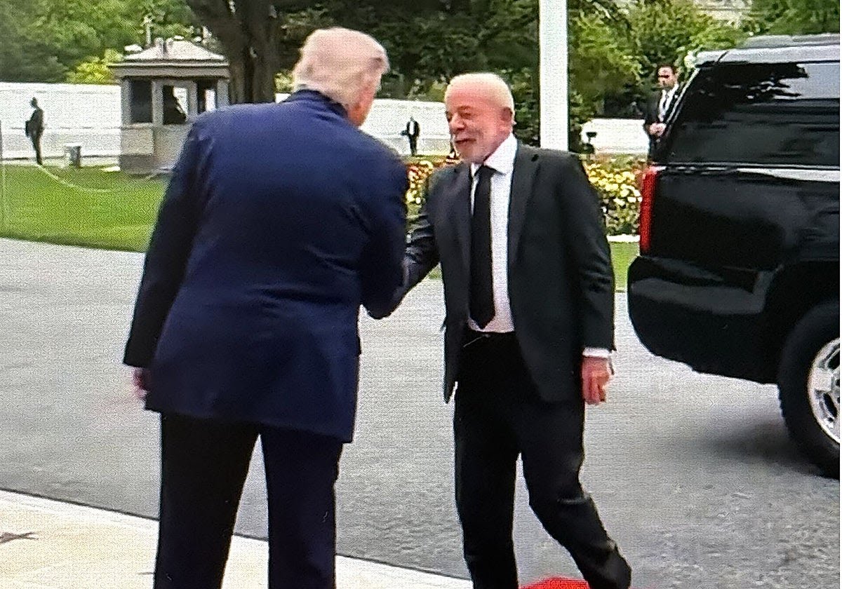 Lula visita a Trump en la Casa Blanca