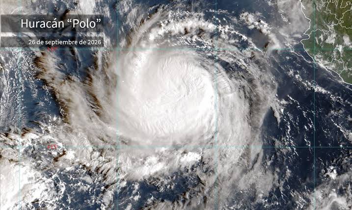 Huracán 'Polo’ es una amenaza para Baja California Sur; alcanza categoría 4