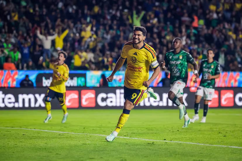 ¡América ya es líder! Tras golear a León 5-3