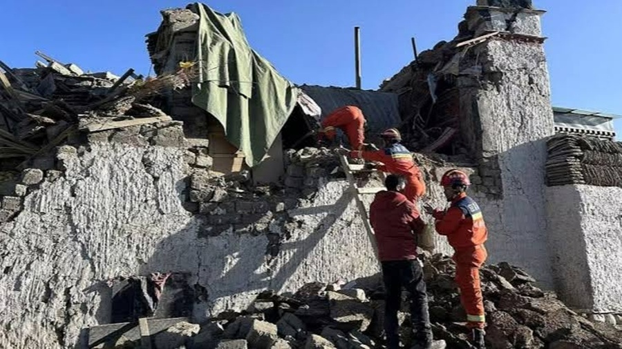 Terremoto de magnitud 7 en Tíbet chino deja 16 muertos