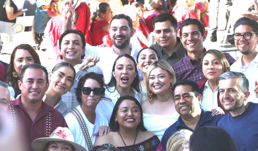 'Plana mayor' de Morena en BC 'alineada'; reciben a Sheinbaum en Tijuana