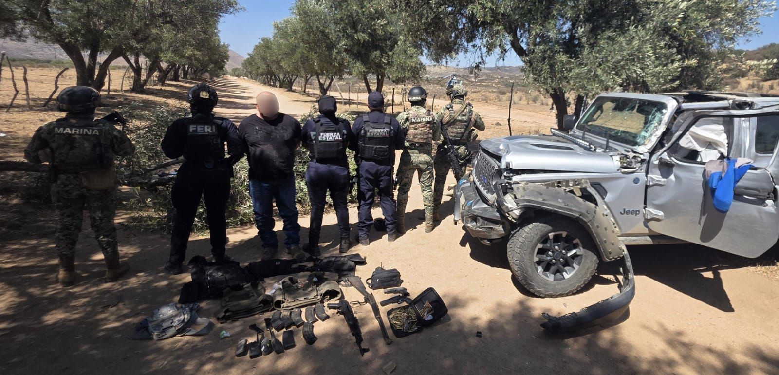 Operativo en Tecate culmina con captura del “Checo” cabecilla del CJNG