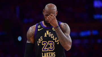 Lakers eliminado y LeBron dice: "No sé qué me deparará el futuro"