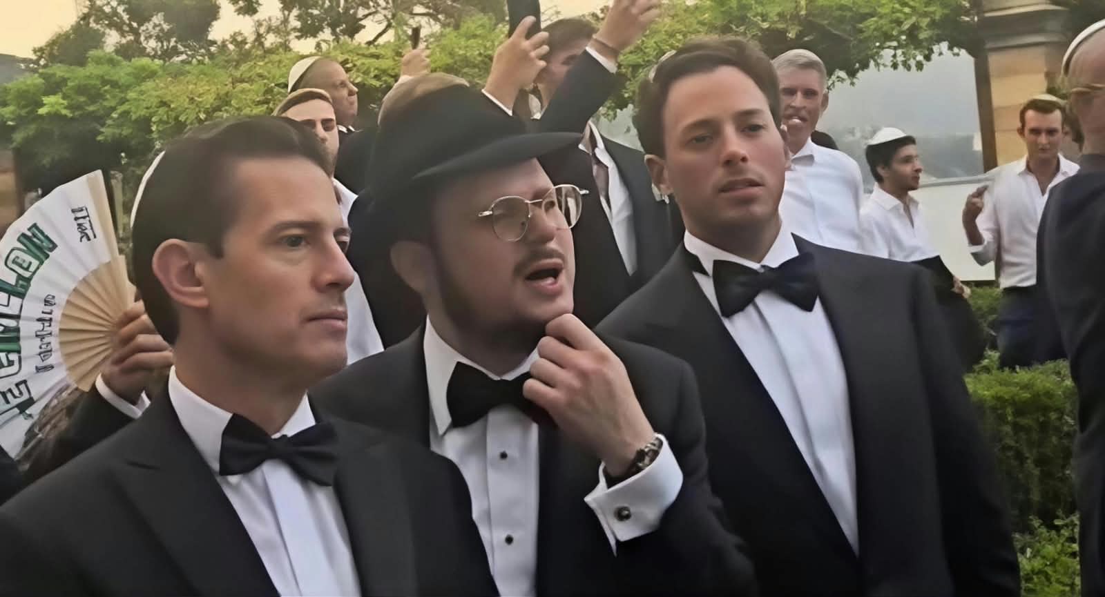 Captan a Peña Nieto en boda en Italia junto a empresario que vendió Pegasus