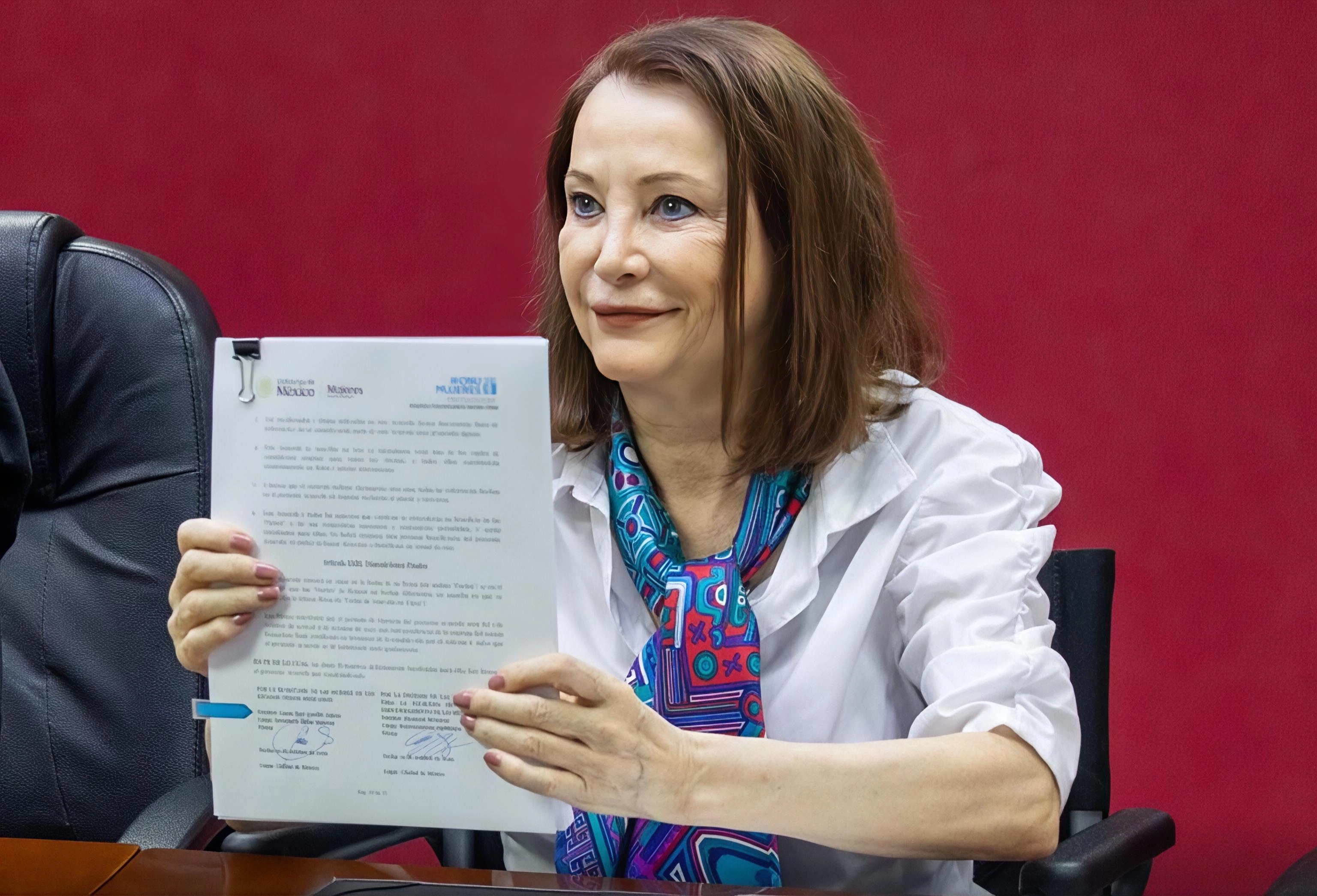 Laura Itzel Castillo y ONU Mujeres firman acuerdo para diseñar Proyectos Estratégicos